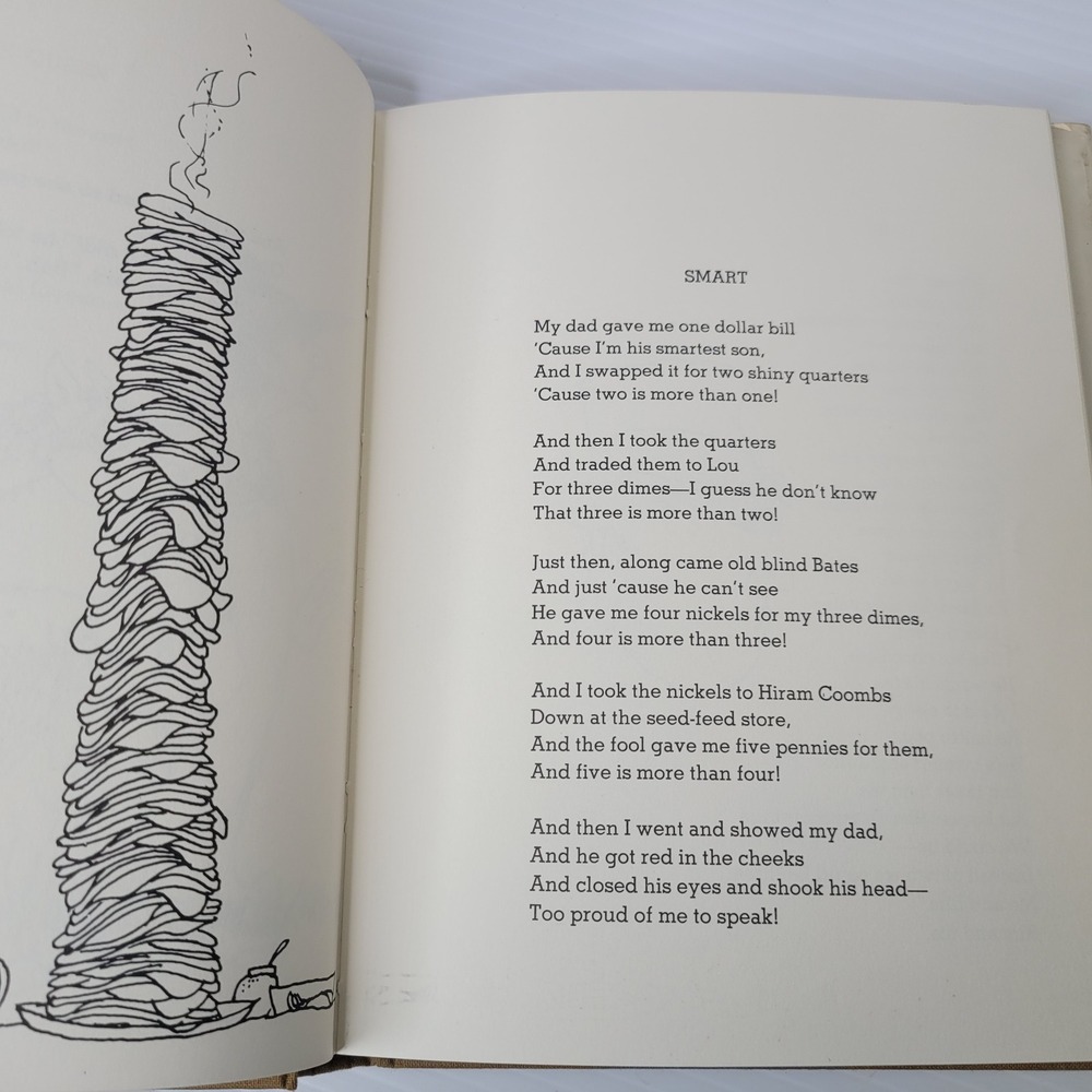 Shel Silverstein Where the Sidewalk Ends & A Light in the Attic Books Hardcover - Picture 8 of 11